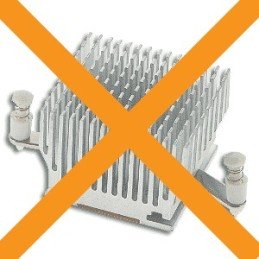 Tarjeta backplane con múltiples pinos dorados