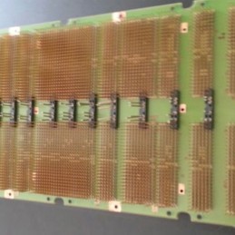 Backplane card with multiple golden pines