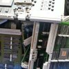 Conectores de tarjeta rack chapados en oro, procesador integrado chapado en oro