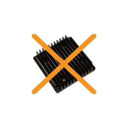 Scheda figlia senza dissipatore, senza metallo