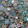 Zielony plastikowy procesor