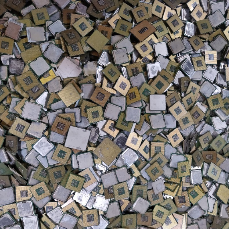 Procesador de plástico y metal sin PIN