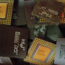 Ceramic processors 286/386/486 from Intel