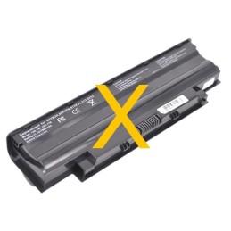 Laptop incompleto senza batteria