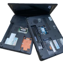 Ordinateur portable incomplet sans batterie