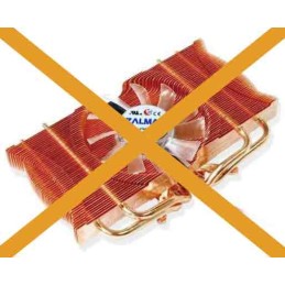 Scheda figlia senza dissipatore, con metallo